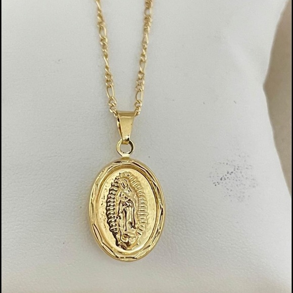 Jewelry - 18k Gold Filled Virgin Guadalupe